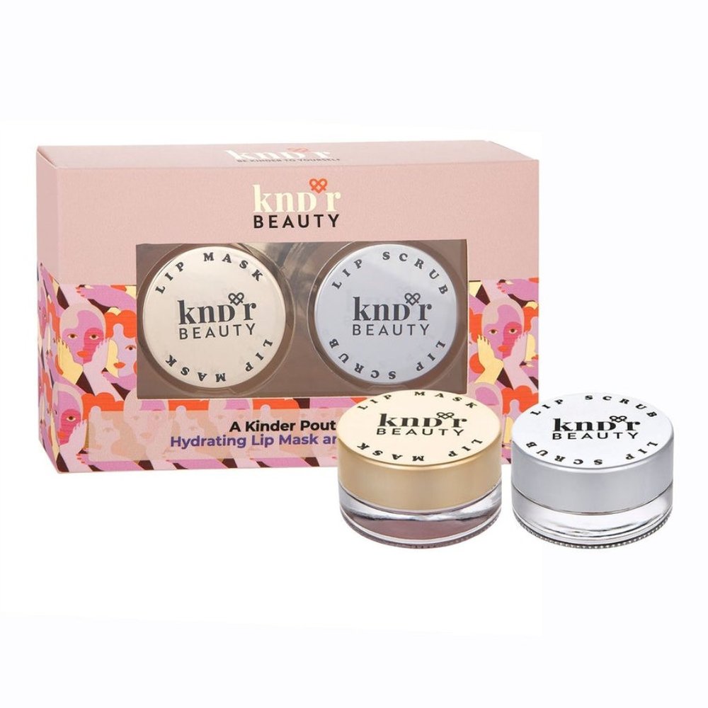 Kndr Beauty Hydrating Lip Mask and Lip Scrub